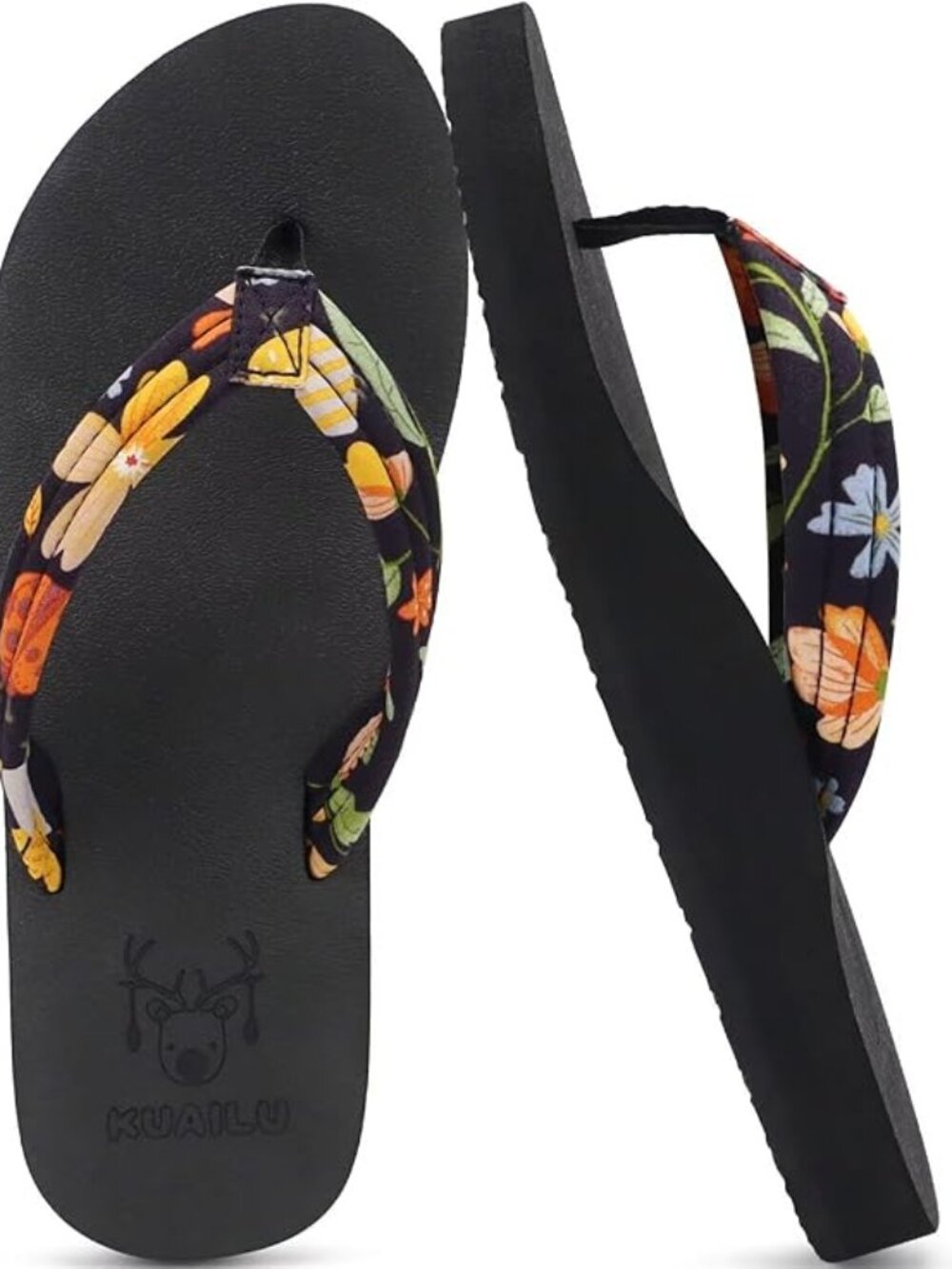 Womens Arch Support Flip Flops Ladies Comfort Lightweight Soft Yoga Mat Cushion